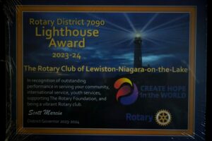 Lewiston/NOTL is a Lighthouse Awardee